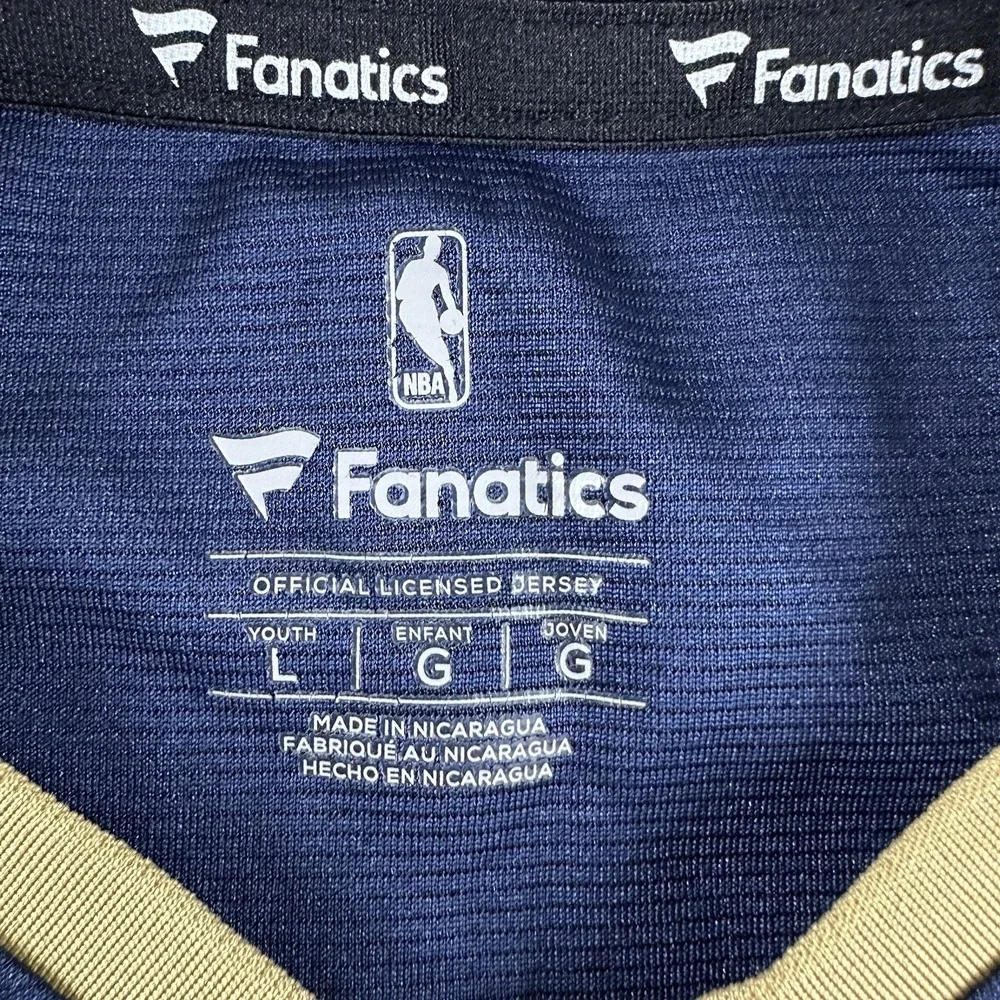 New Orleans Pelicans Jersey Youth Large Williams‎ #1 Navy Blue Fanatics NBA